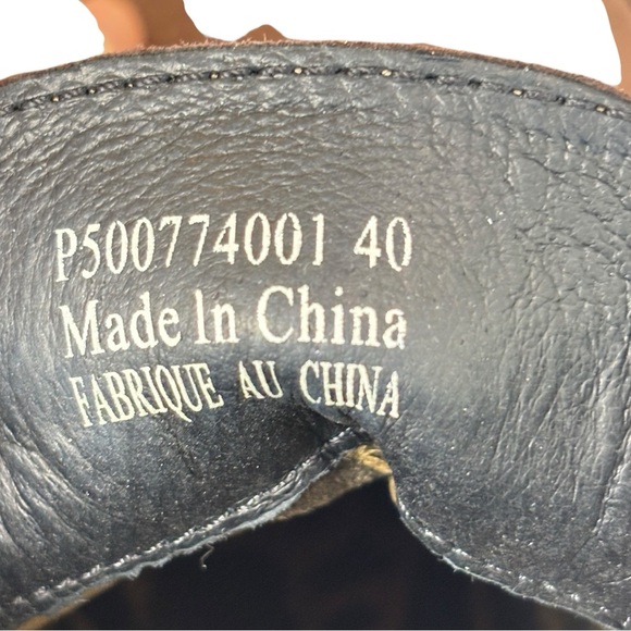 Fly London Yank Fringe Ankle Boot Lace Up Booties Brown SUEDE Size 40 US 9 / 9.5 - Picture 5 of 16